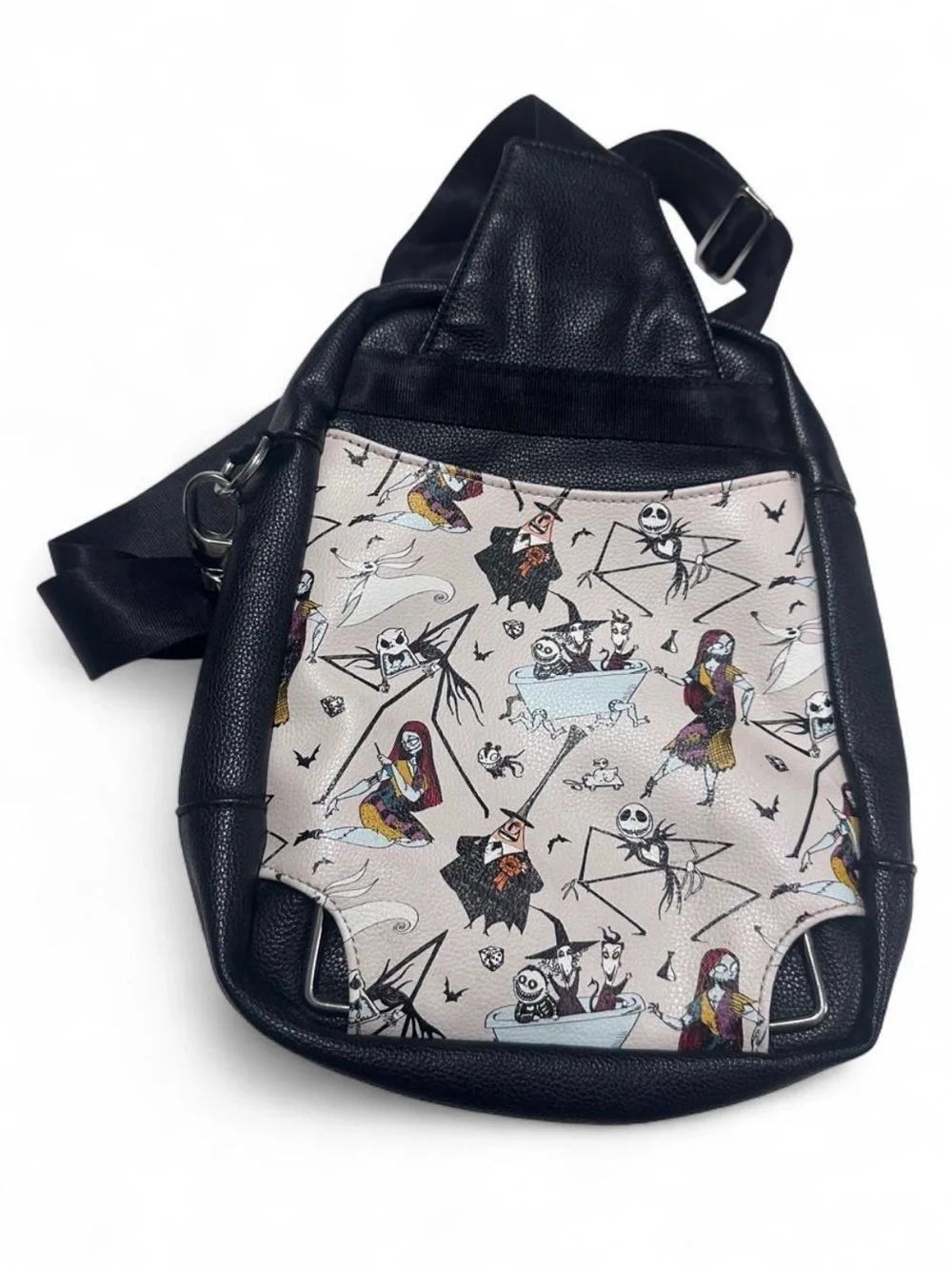 Rare Disney x Petunia Pickle Bottom “Halloween Town” Criss-Cross Sling Bag